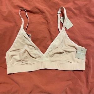 Madewell Fuller bralette with sheer detail